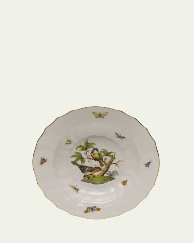 Rothschild Bird Motif 2 Rim Soup Plate